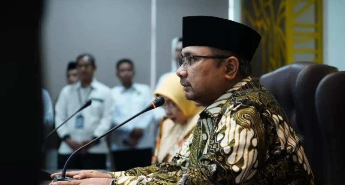 Penahanan Mantan Menteri Agama Yaqut Cholil Qoumas dibantarkan oleh KPK karena gangguan kesehatan (Instagram/gusyaqut)