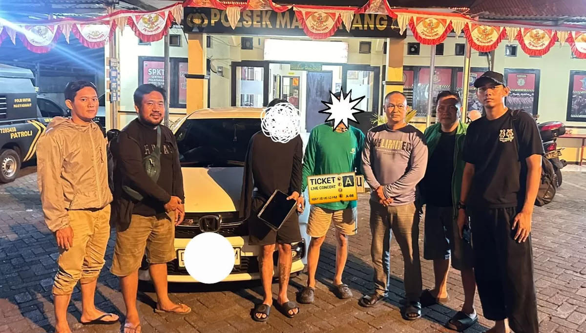 Polsek Malalayang meringkus dua pelaku aksi pecah kaca di RSUP Prov. Kandou Malalayang (Foto Dokumentasi)