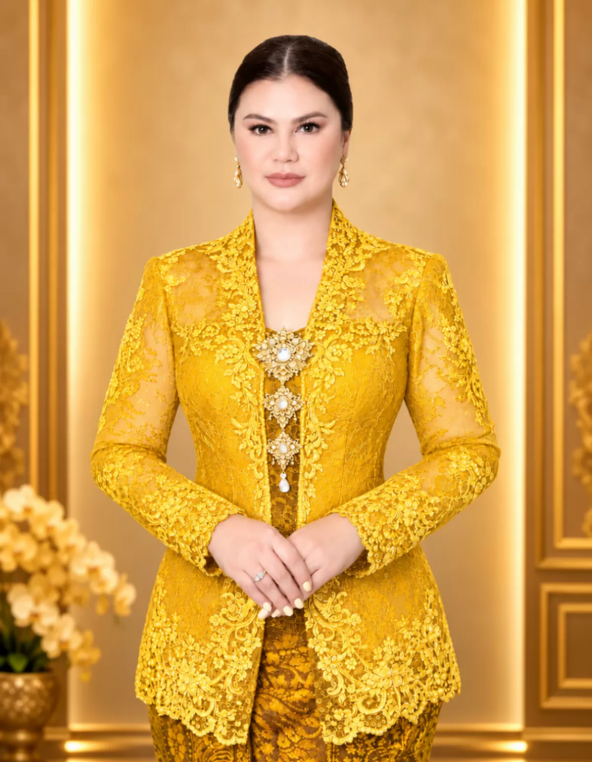 Ketua Fraksi Golkar Kota Manado, Adolfien Wangania (AW)  (Dok. Penabicara)
