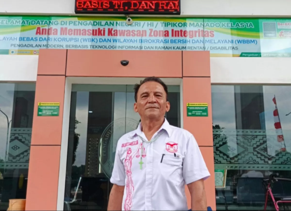 Ketua BPW Perkumpulan Advokat Indonesia (P.A.I) Sulawesi Utara sekaligus Direktur Jenderal LPKN, Advokat Eka Dicky Steven Mantik, S.PAK., LL.B., LL.M. (dok.rk)