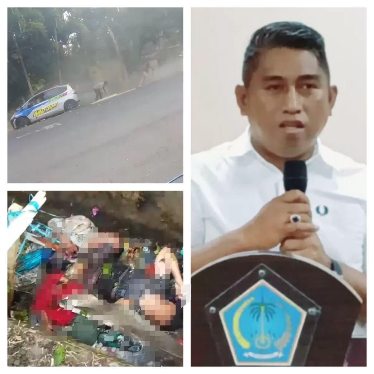 Ketua pertina Sulut, Hendra Jacob mengucapkan Turut berduka cita yang mendalam (Dok. Rekomkita)