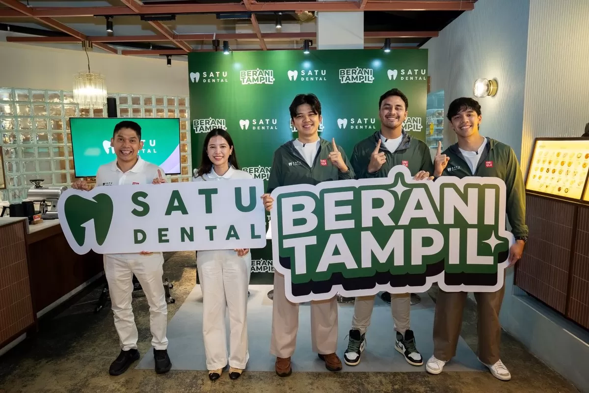 SATU Dental, jaringan klinik gigi terpercaya dengan 56 klinik hingga Juni 2026 yang tersebar di Jabodetabek, Semarang, dan Surabaya, resmi meluncurkan kampanye bertajuk Berani Tampil. (Dok. SATU Dental)