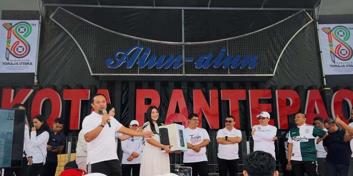 Perkenalan Bellatrix kepada masyarakat Toraja. Sagu Cooker.  (Bellatrix/Dok)
