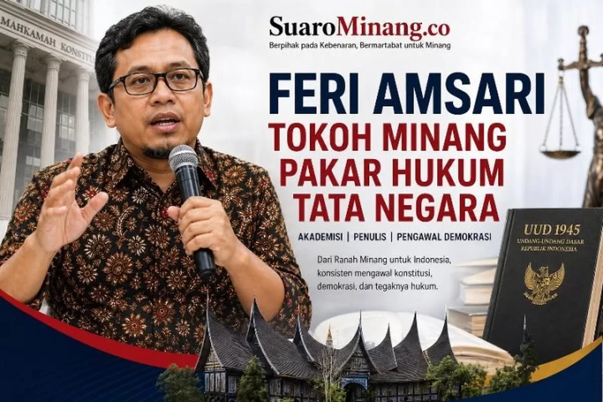 Feri Amsari, Tokoh Minang Pakar Hukum Tata Negara yang Konsisten Mengawal Demokrasi Indonesia