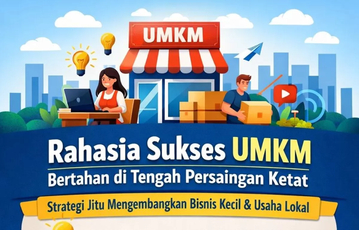 Strategi UMKM Terbukti Ampuh: Cara Bertahan dan Sukses di Tengah Persaingan Ketat | Foto : Ai