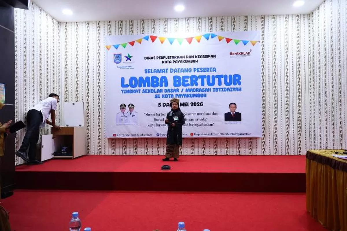 Dorong Minat Baca, Payakumbuh Gelar Lomba Bertutur SD/MI Bertema Cerita Rakyat Minangkabau