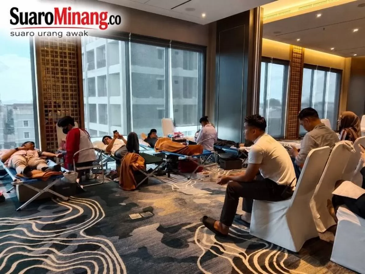 Grand Mercure Batam Centre Rayakan Anniversary Pertama dengan Donor Darah, Kumpulkan 40 Kantong Darah