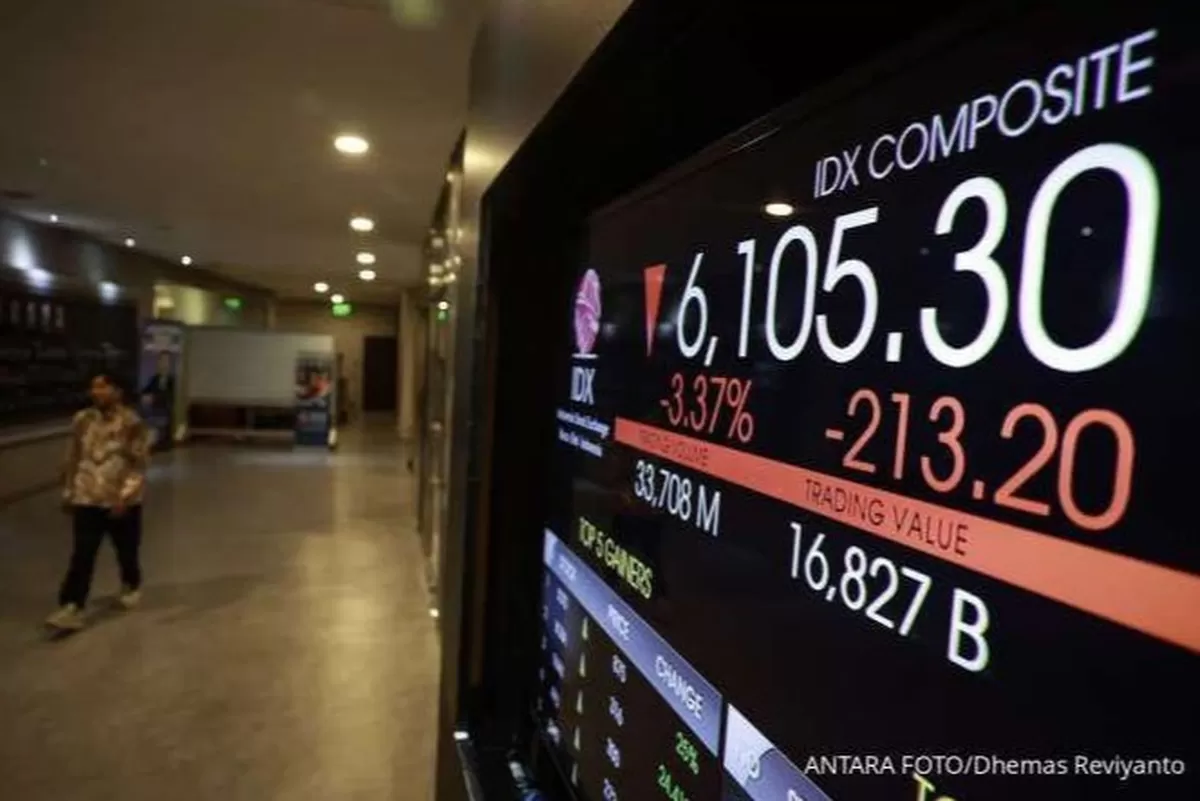 Asing Banyak Borong Saham-Saham Ini Saat IHSG Terkoreksi Tipis, Jumat (29/5) © Dhemas Reviyanto:ANTARA FOTO