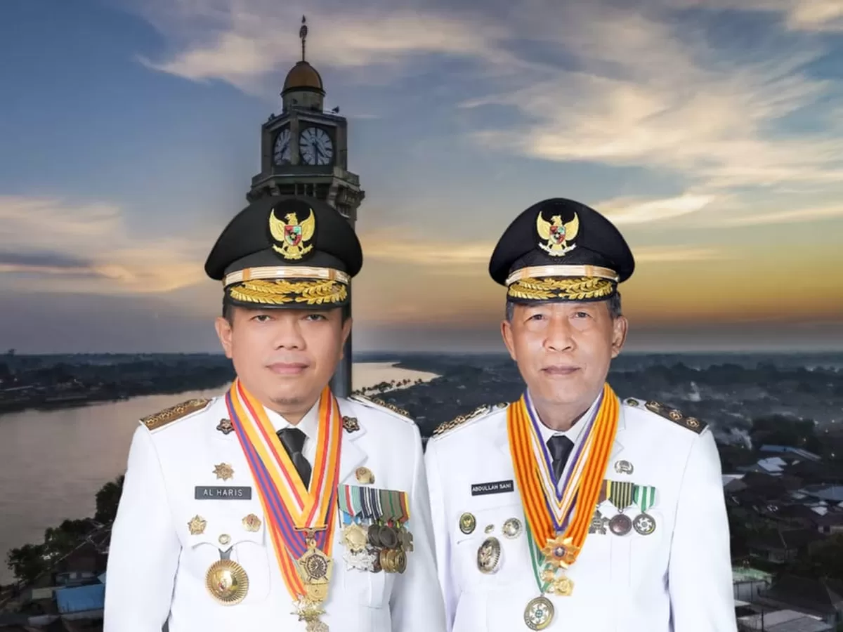 Gubernur Al Haris dan Wagub Abdullah Sani. (Doc. Diskominfo Provinsi Jambi)