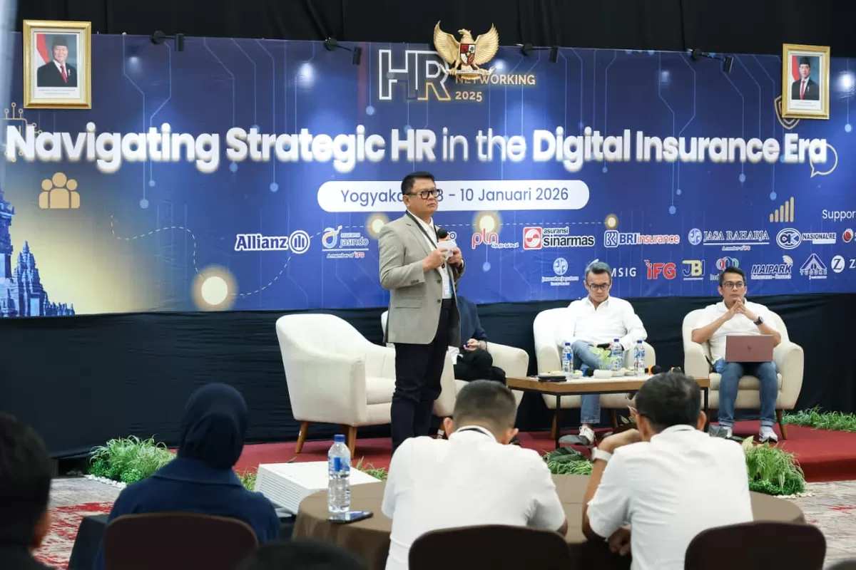 Rubi Handojo Soroti Transformasi SDM sebagai Penggerak Daya Saing Perusahaan di Acara HR Networking 2026. (Doc. Humas JR)