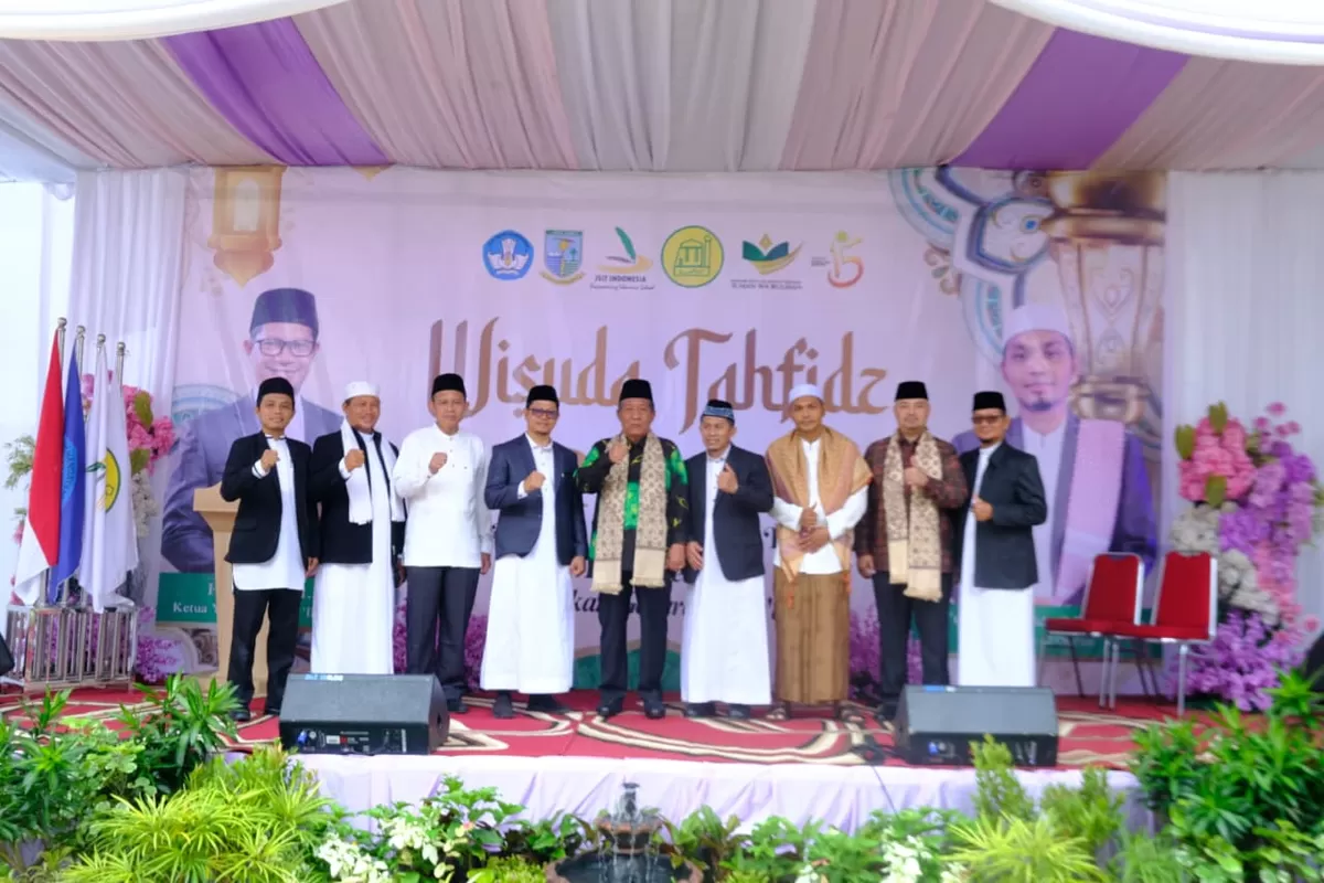 Wagub Abdullah Sani Hadiri Wisuda Tahfiz ke-15 SIT Nurul Ilmi. (Doc. Sobirin)