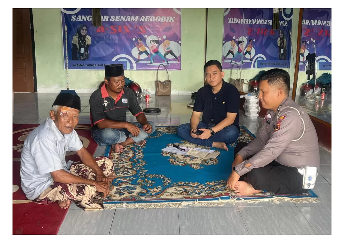 Jasa Raharja Gerak Cepat Berikan Santunan Kepada Ahli Waris Korban Laka Lantas di Simpang 3 Mendalo. (Doc. Humas JR)