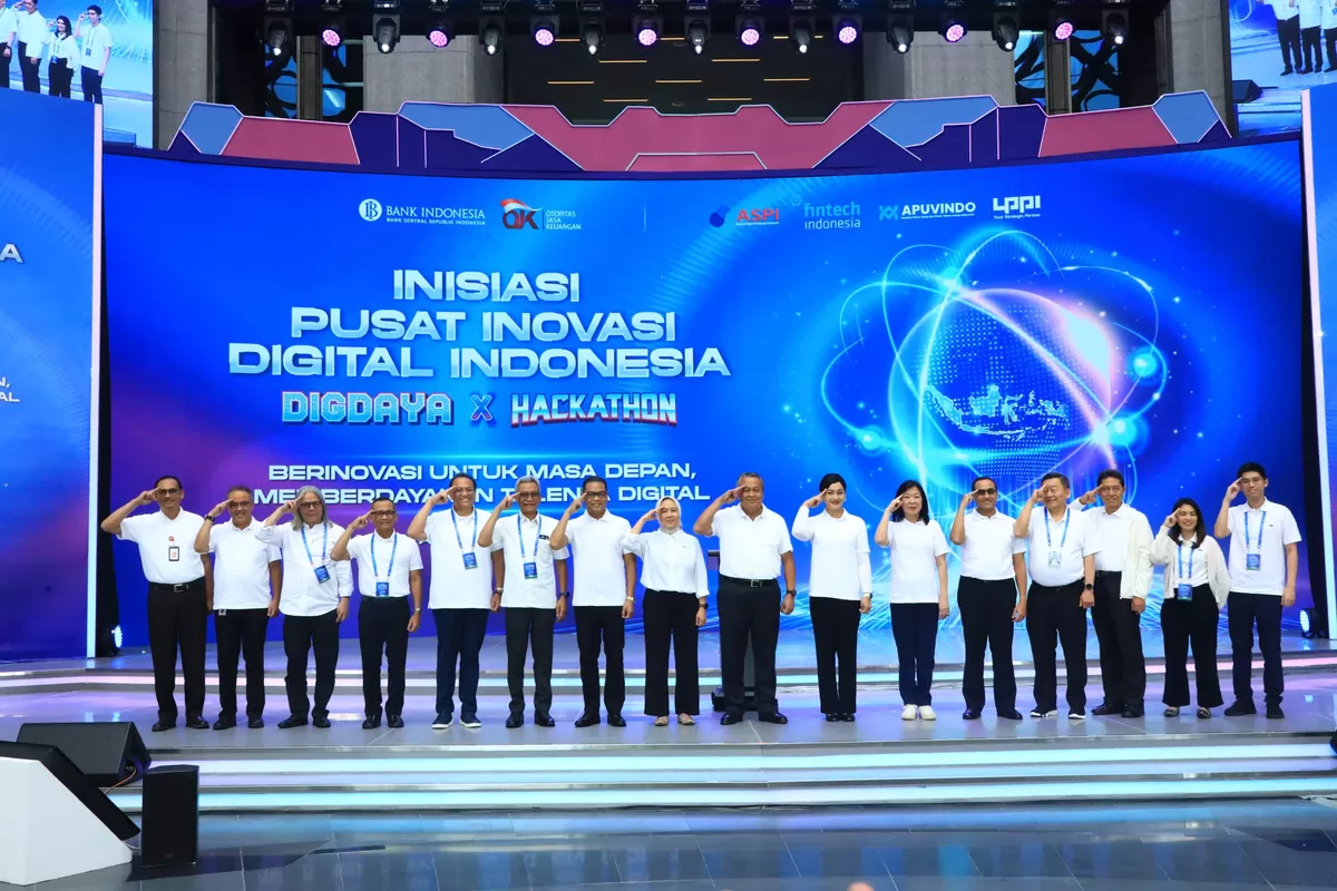OJK DAN BI INISIASI PUSAT INOVASI DIGITAL INDONESIA. (Doc. Humas OJK)