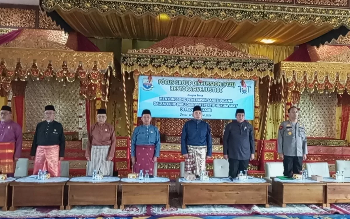 LAM Provinsi Jambi gelar FGD Restoratif Justice. (Doc. Sudutjambi.com)