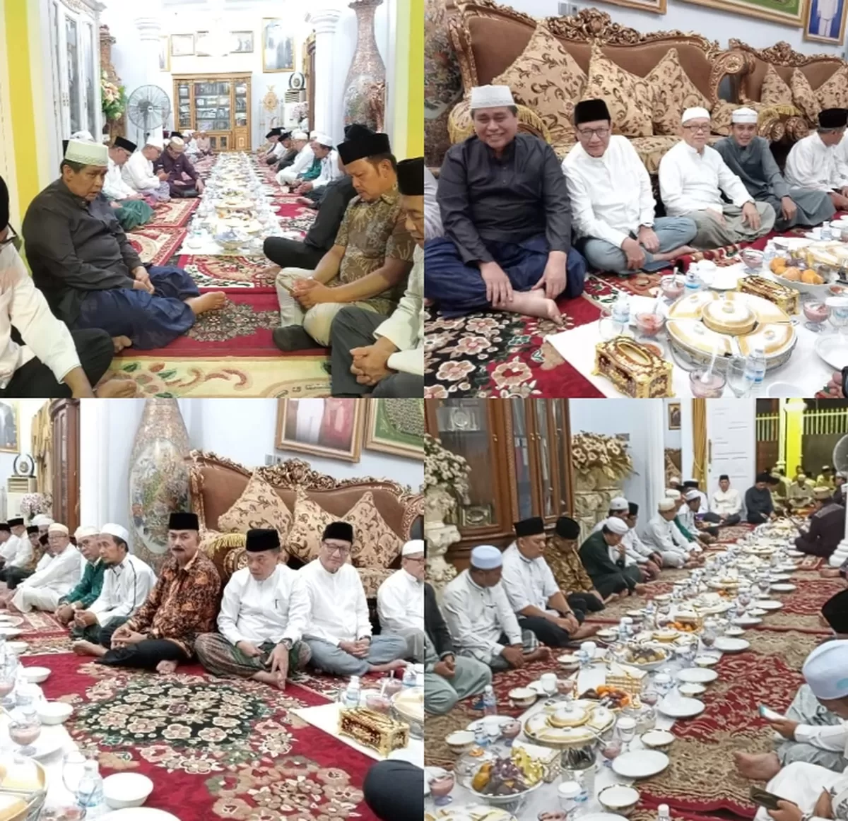 HBA gelar Sedekah Ruwah dikediamannya. (foto : Sudutjambi.com) 