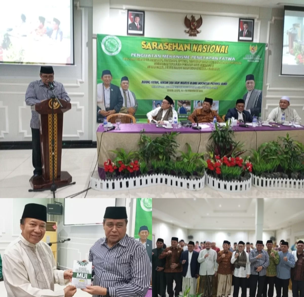HBA hadiri Penutupan Saresehan Nasional. (Doc. Sudutjambi.com)