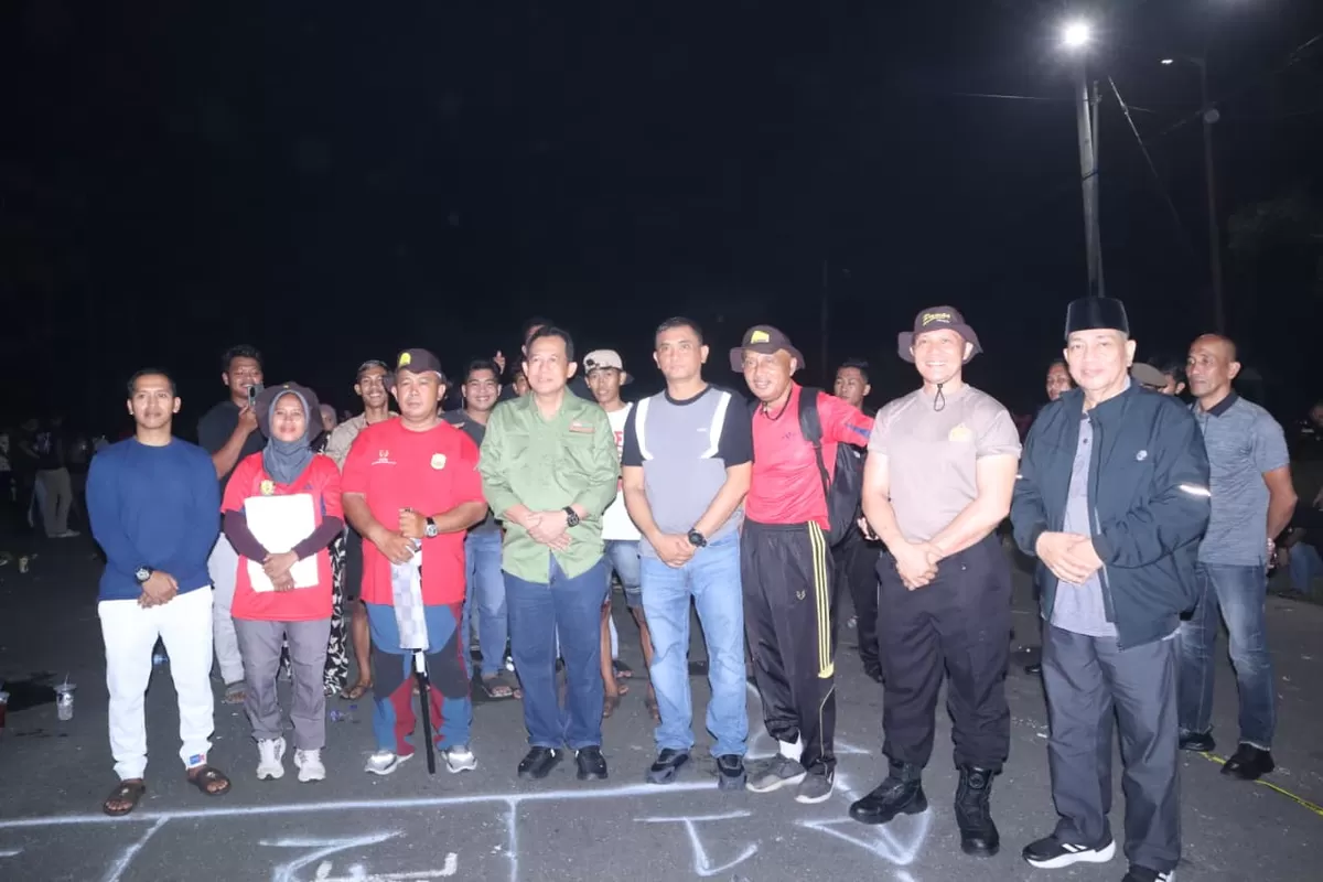 Polres Muaro Jambi Ramadhan Run 100 Meter . (Doc. Humas Polres Muaro Jambi)