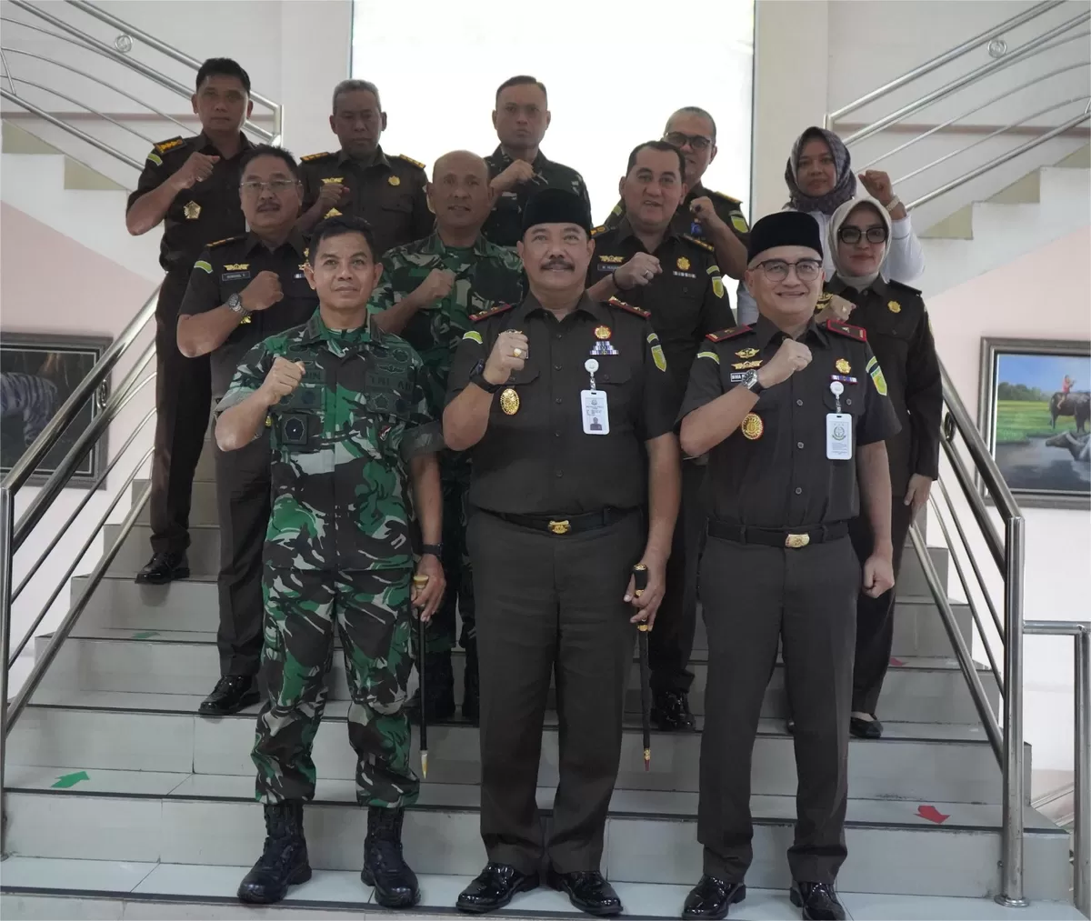 Danrem 042/Gapu Silaturahmi ke Kejati Jambi. (Doc. Penrem 042/Gapu)