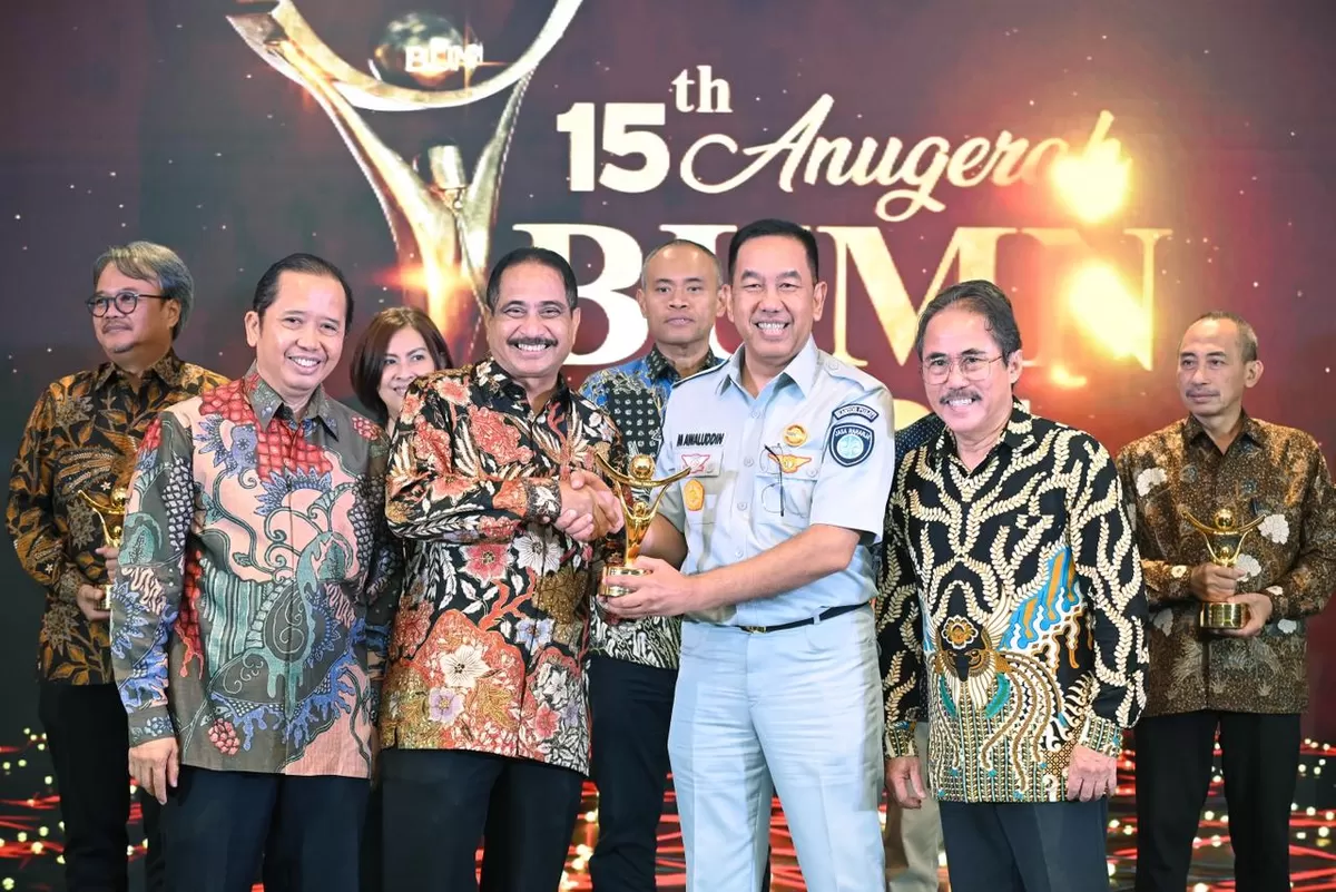 Jasa Raharja Raih Dua di Ajang Penghargaan Anugerah BUMN 2026. (Doc. Humas JR)