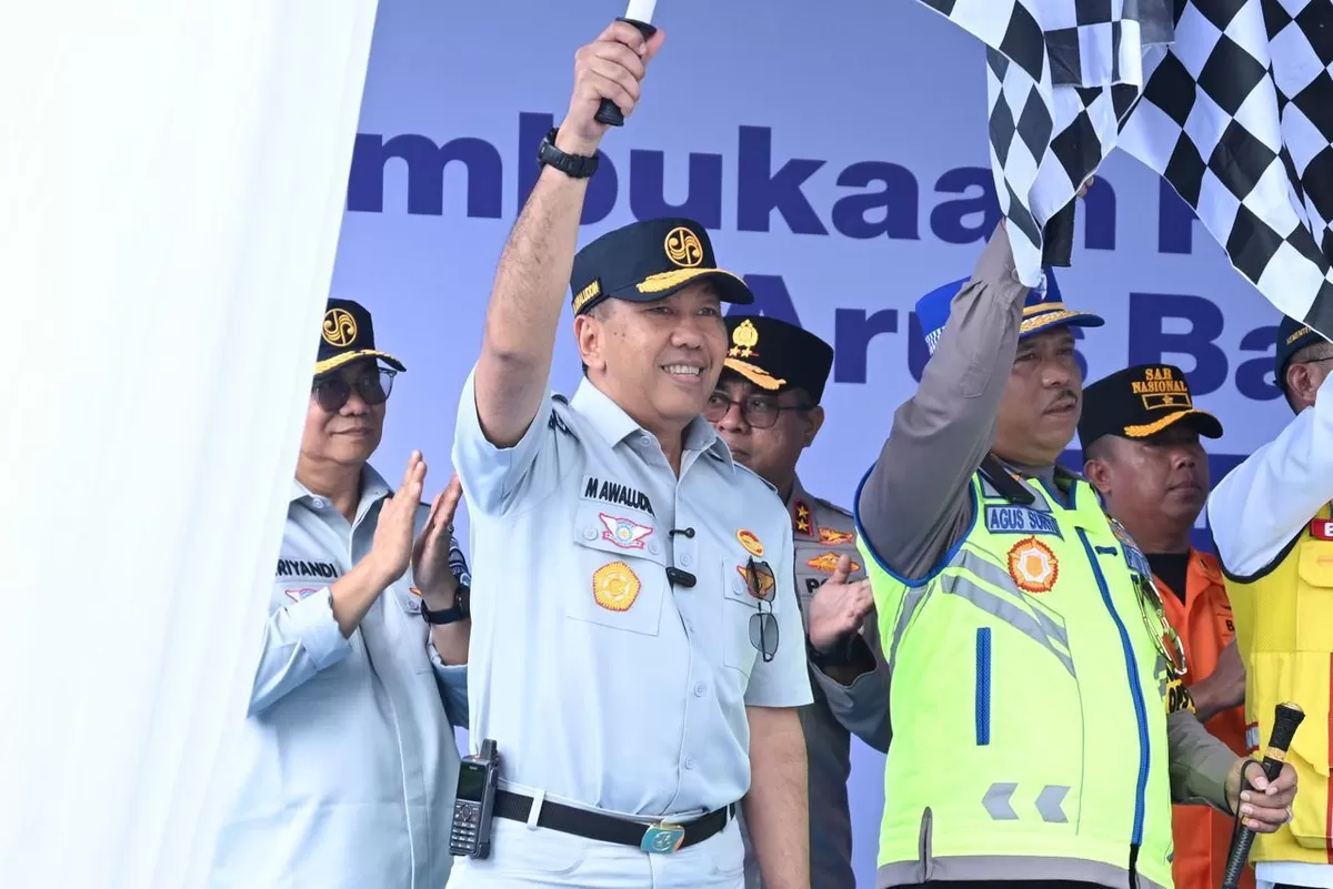 Pembukaan One Way Nasional Arus Balik Idulfitri 2026 Resmi Dimulai. (Doc .Humas JR)