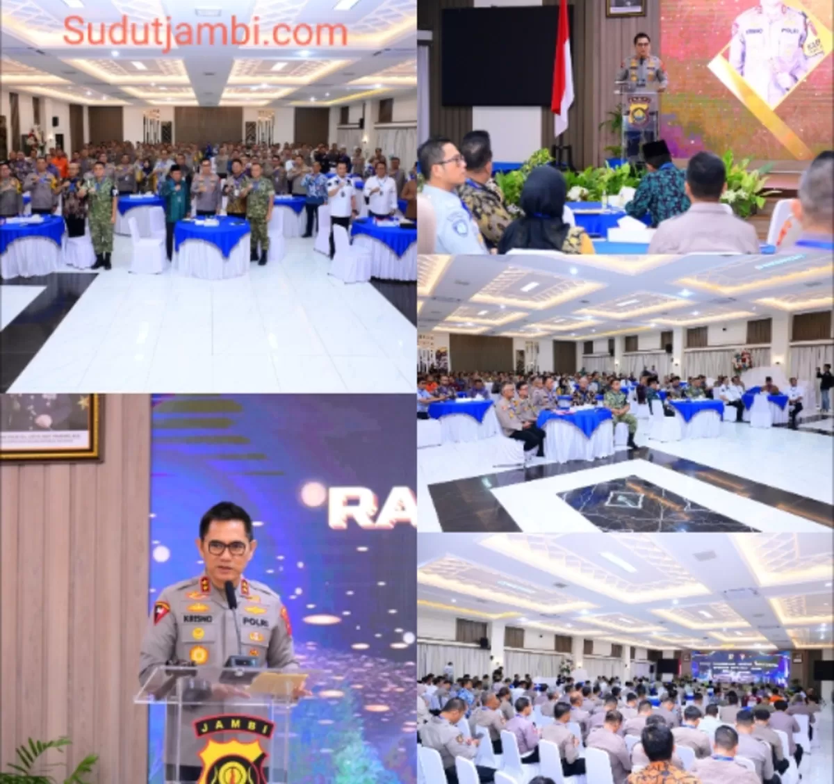 Polda Jambi Gelar Rakor Lintas Sektoral Ops Ketupat 2026. (Doc. Humas Polda Jambi)