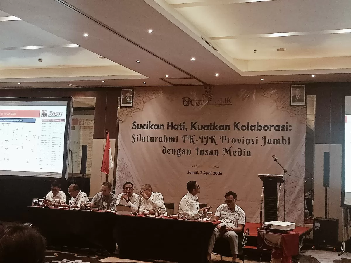 FK-IJK Provinsi Jambi menggelar silaturahmi bersama insan media . (Doc.Sudutjambi.com)