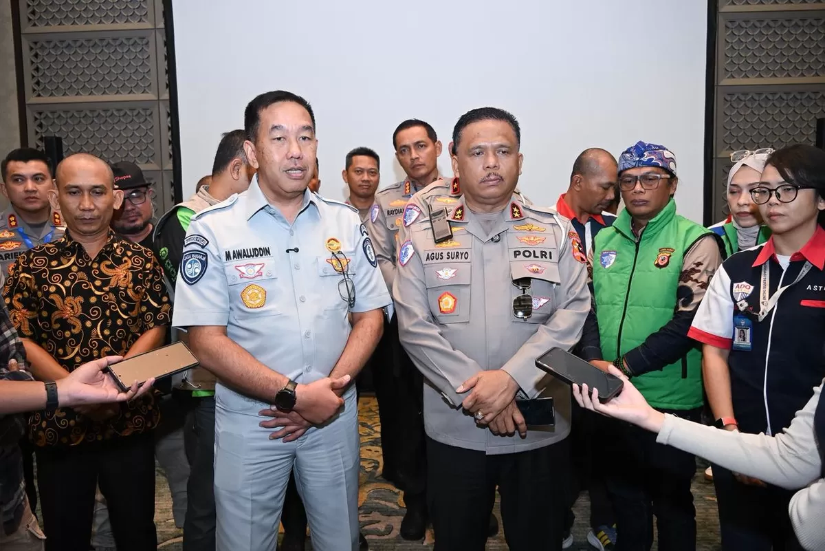 Libatkan Komunitas Ojol, Korlantas Polri dan Jasa Raharja Dorong Peran Aktif Pengemudi dalam Menekan Risiko Kecelakaan. (Doc.Hunaa JR)