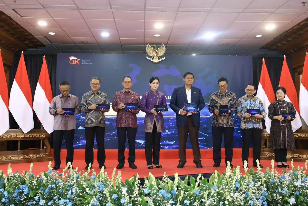 OJK LUNCURKAN OPTIMALISASI SLIK PERKUAT AKSES PEMBIAYAAN UMKM DAN PROGRAM 3 JUTA RUMAH. (Doc. OJK )