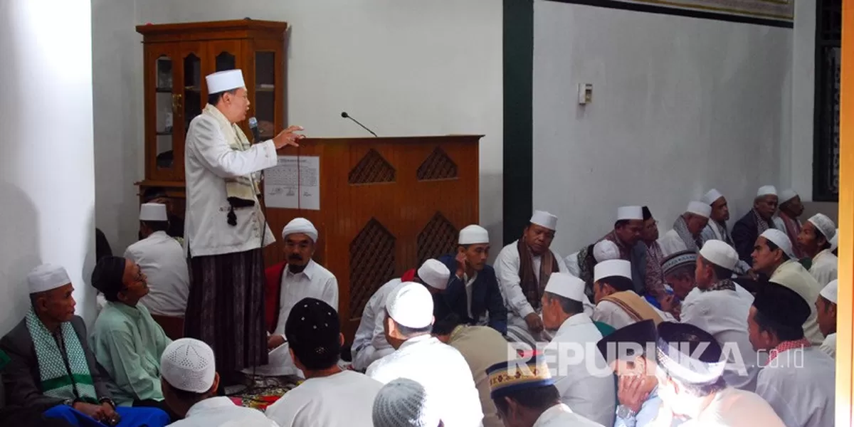 Ilustrasi penceramah bersertifikat. (dok. Republika)