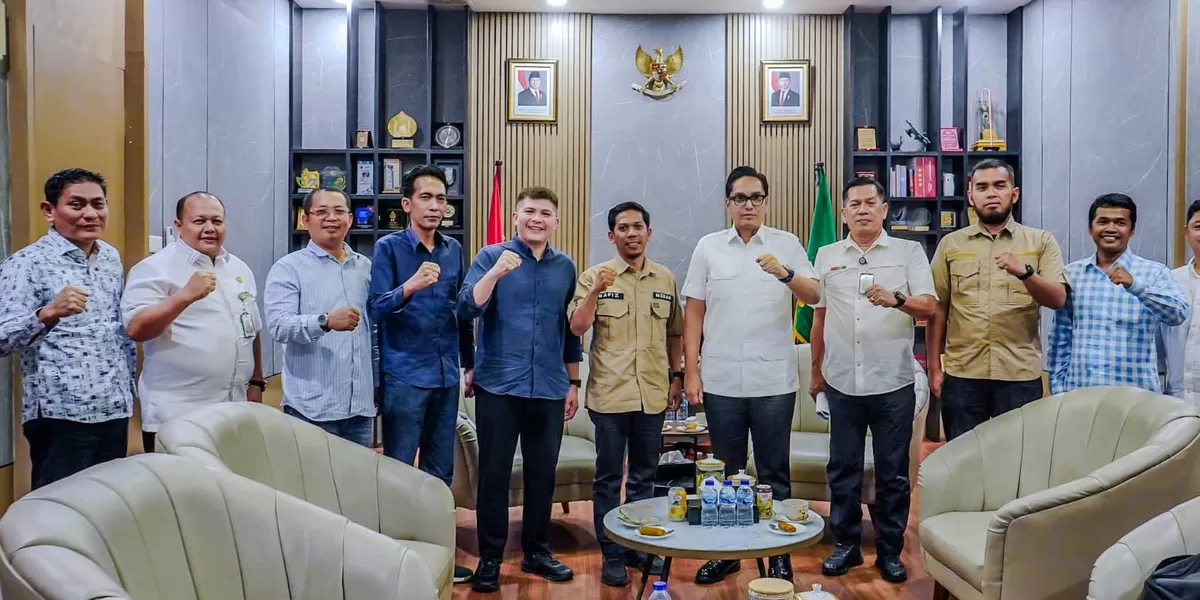 Rico Waas terima audensi pengurus Perbasasi, Rabu (7/1/2025), dukung pengembangan Baseball dan Softball.