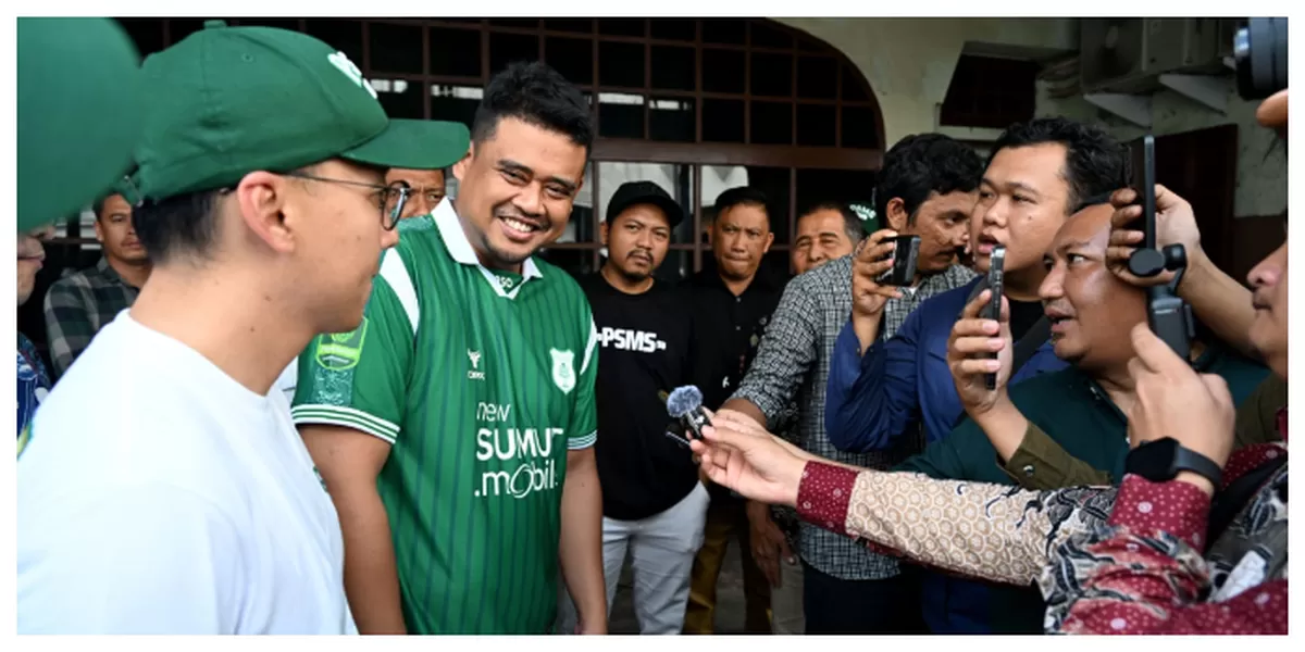 Gubernur Sumatera Utara Bobby Nasution Bersama OPD meninjau toko official merchandise PSMS Medan di Jalan Jenderal Ahmad Yani. (Realitasonline.id/Kominfo Sumut/YT Hariono)