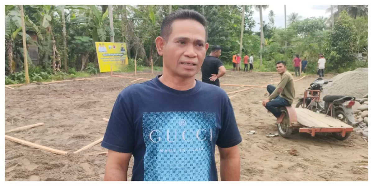 Keuchik Krueng Simpo, Mursal. (Realitasonline.id/ADI)