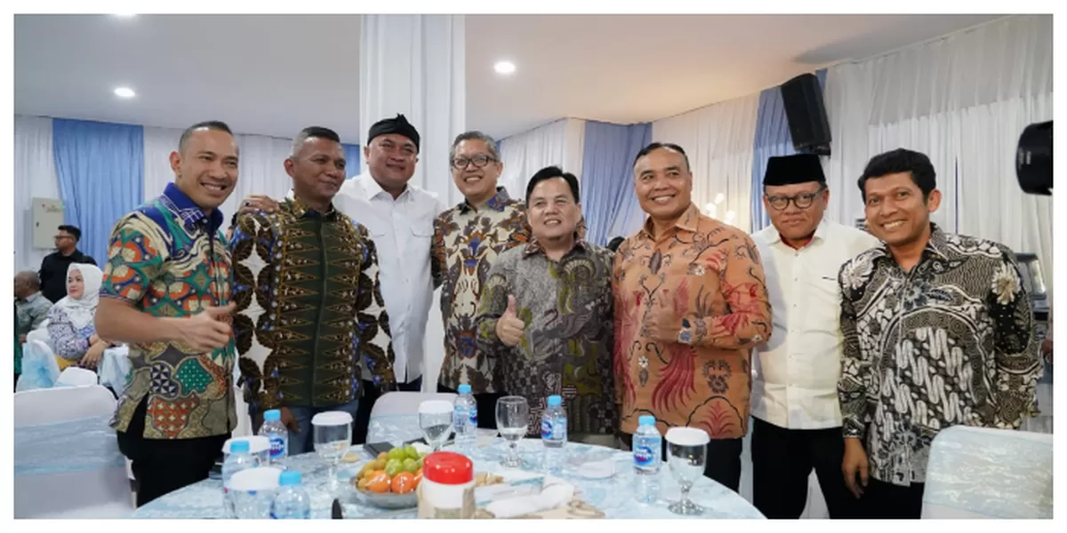 Ketua DPRD Kota Bogor, Dr. Adityawarman Adil, menghadiri acara pisah sambut Kapolresta Bogor Kota di Aula Parama Satwika Polresta Bogor Kota. (Realitasonline.id/Dok)