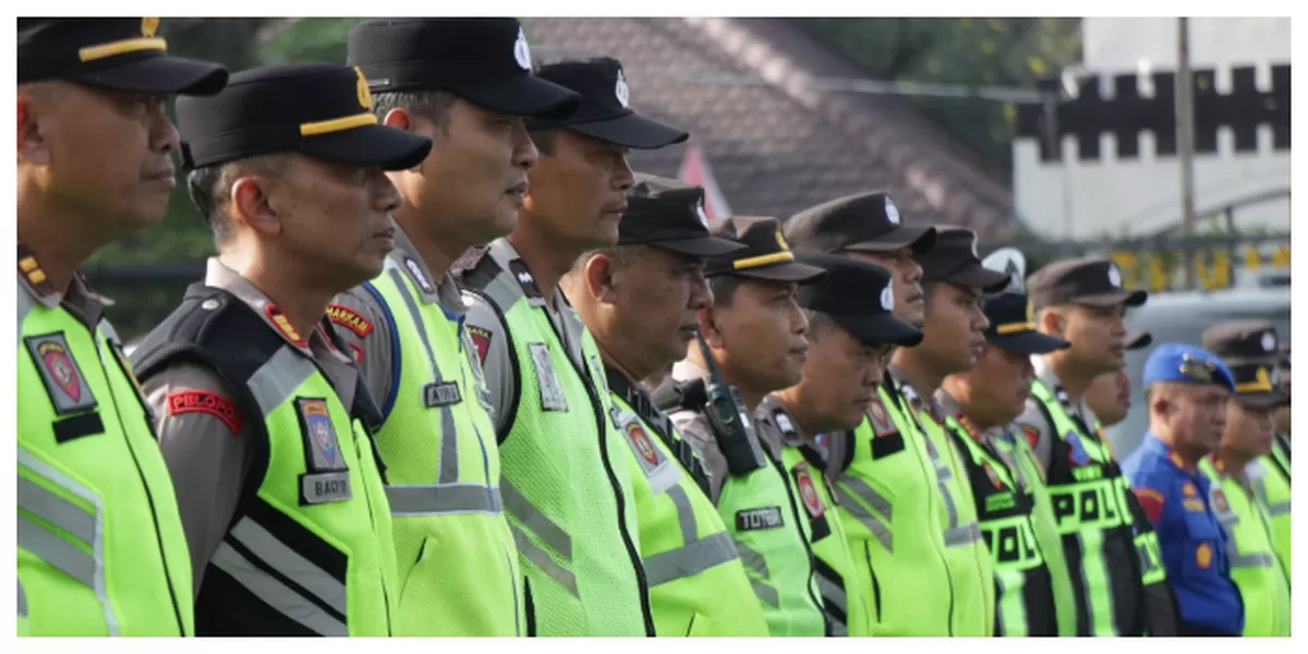 Polres Malang menggelar pengamanan ketat dalam rangka kunjungan kerja Presiden Republik Indonesia Prabowo Subianto (Realitasonline.id / Deni)