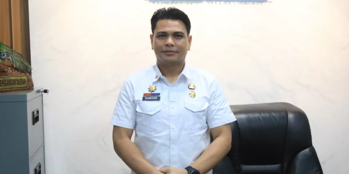 Kepala BKPSDM Kota Medan Subhan Fajri Harahap.