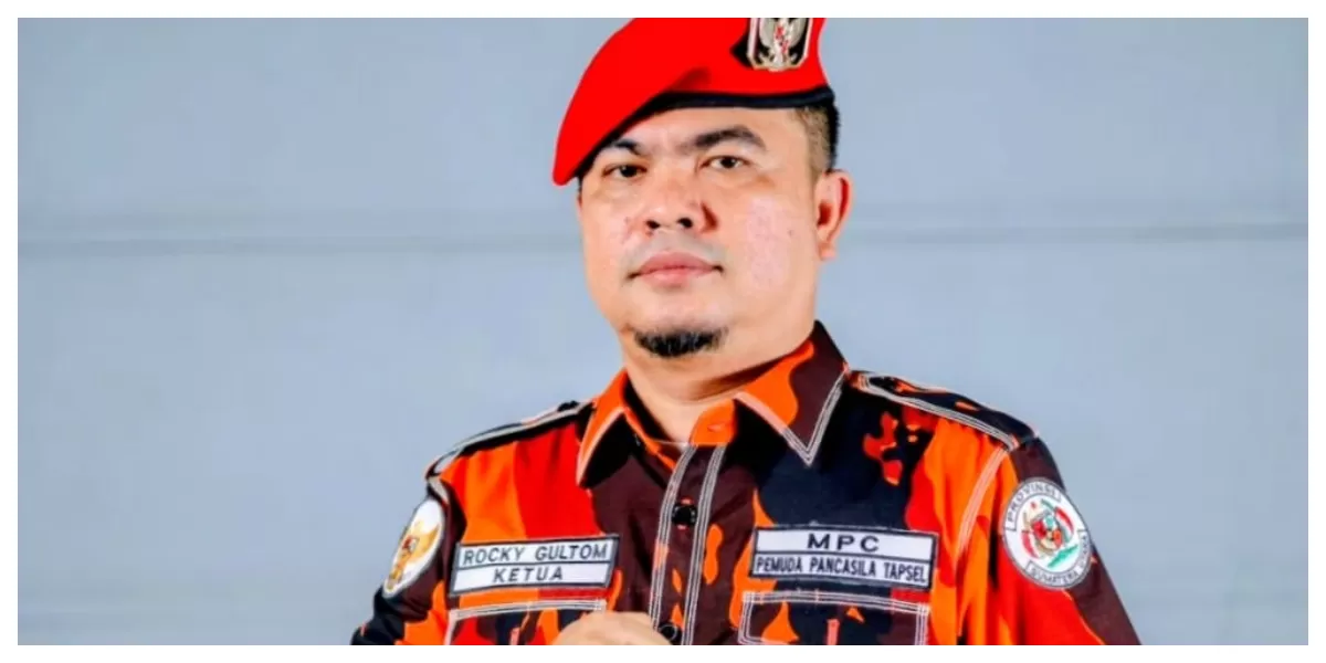 Ketua MPC PP Tapsel Rocky AP Gultom (. Realitasonline.id/Dok)