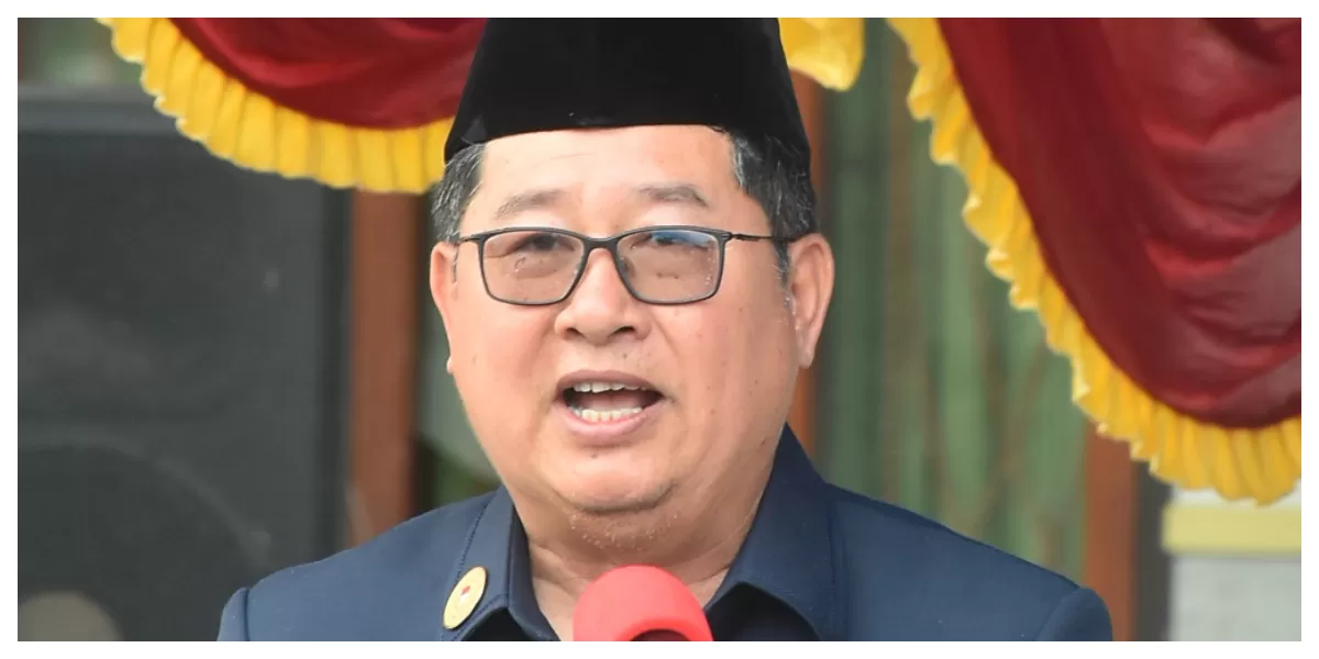 Bupati Belitung Timur Kamarudin Muten. (Realitasonline.id/Kominfo Beltim)