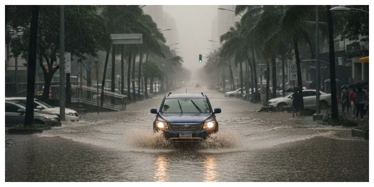 Keterangan foto: Ilustrasi Melewati Jalan Banjir (Realitasonline/ Canva)
