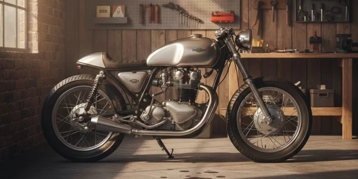 Keterangan foto: Ilustrasi Menyimpan Motor di Garasi (Realitasonline/ Canva)