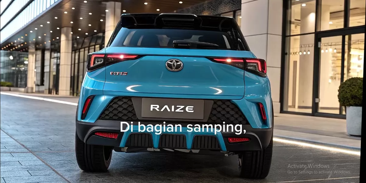 Toyota Raize 2026 menjadi salah satu mobil yang paling ditunggu oleh anak muda Indonesia karena membawa perpaduan desain, teknologi, dan karakter berkendara yang semakin relevan dengan gaya hidup generasi sekarang. (Tangkapan Layar YouTube Future Cars Update)