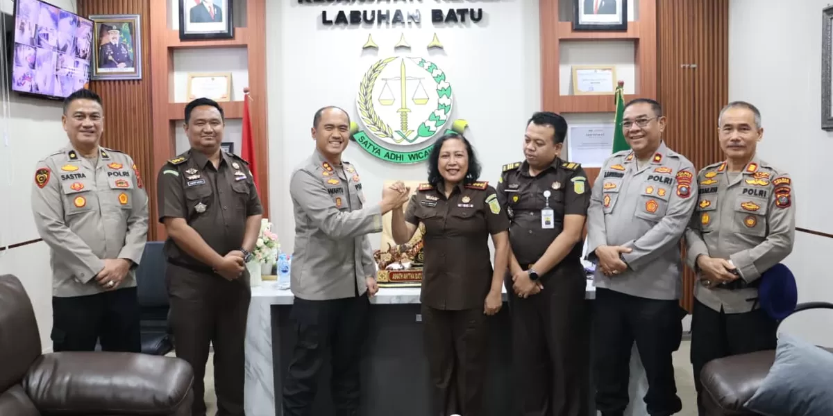 Kapolres Labuhanbatu Silaturahmi ke Kejaksaan Negeri Labuhanbatu