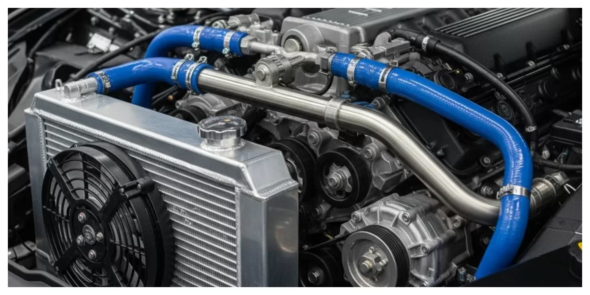 Keterangan foto: Ilustrasi Sistem Pendingin Mesin Mobil(Realitasonline/ Canva)