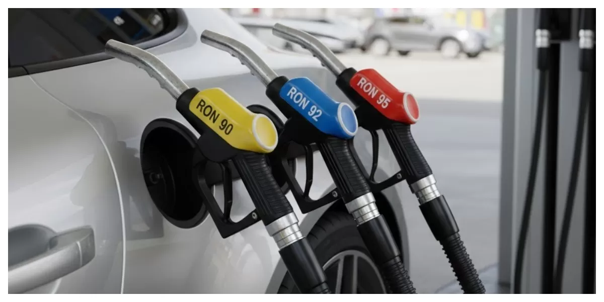 Keterangan foto: Ilustrasi Perbedaan BBM RON 90, 92, dan 95 (Realitasonline/ Canva)