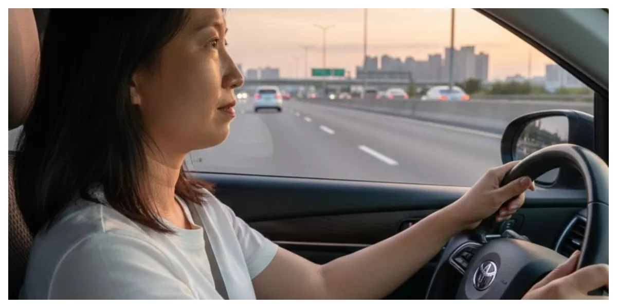  Ilustrasi orang sedang menyetir mobil (Realitasonline/ Canva)