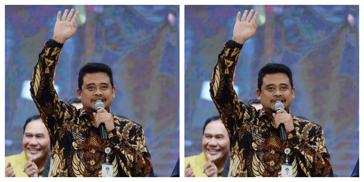 Gubernur Sumatera Utara Bobby Nasution hadiri Launching Program Sejuta UMKM dan Milad Majelis Ta&rsquo;lim Halimah di Tiara Convention Centre. (Realitasonline.id/Diskominfo Sumut/Dok)