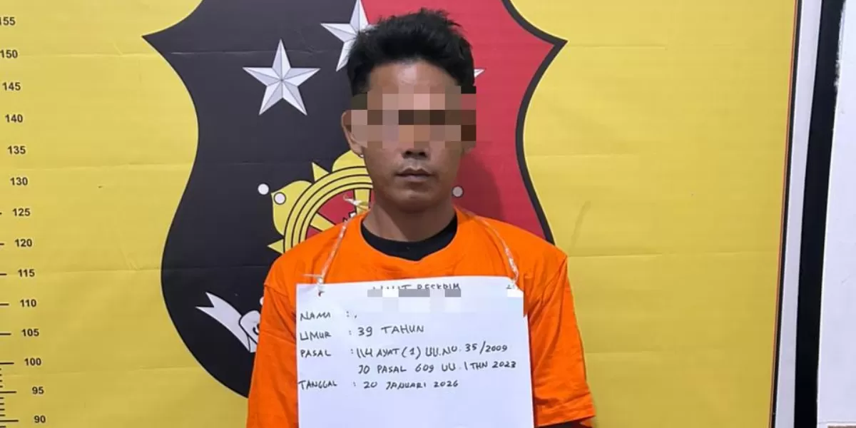 Polsek Kualuh Hilir Polres Labuhanbatu Ungkap Kasus Narkotika Jenis Sabu di Desa Kelapa Sebatang