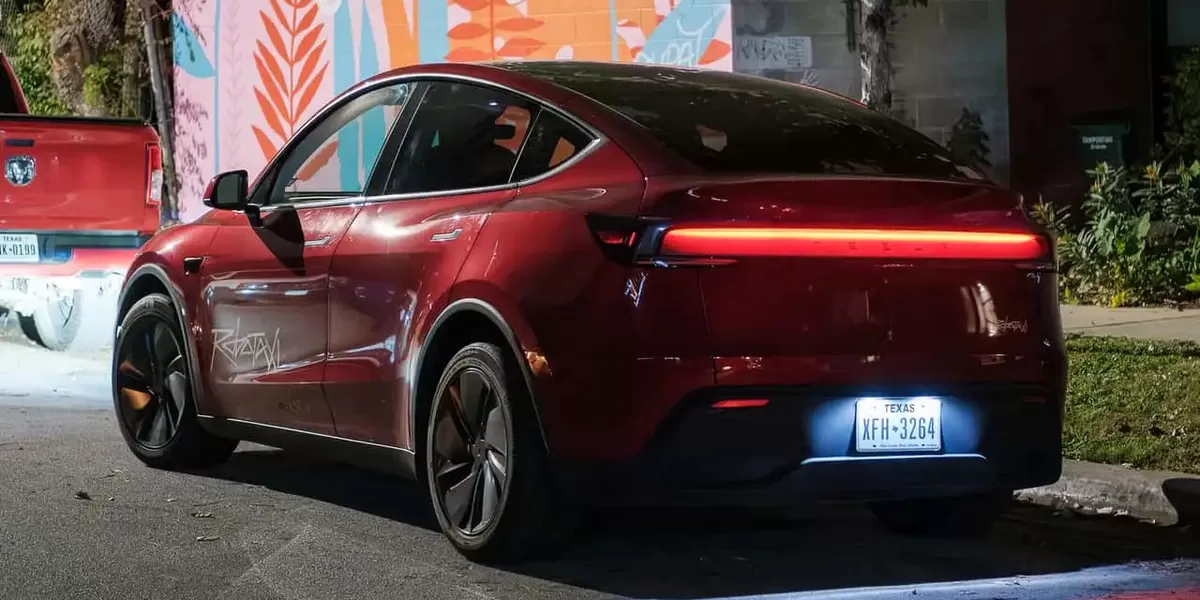 Ilustrasi Robotaxi Tesla.