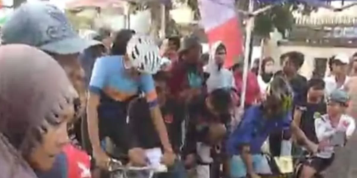 Event balap sepeda ontel BMX