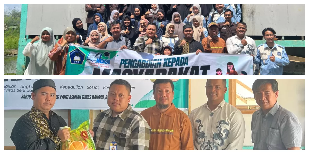 Keterangan foto : Fakultas Sains dan Teknologi Universitas Labuhanbatu Gelar Pengabdian Masyarakat (Realitasonline.id / ARIF)