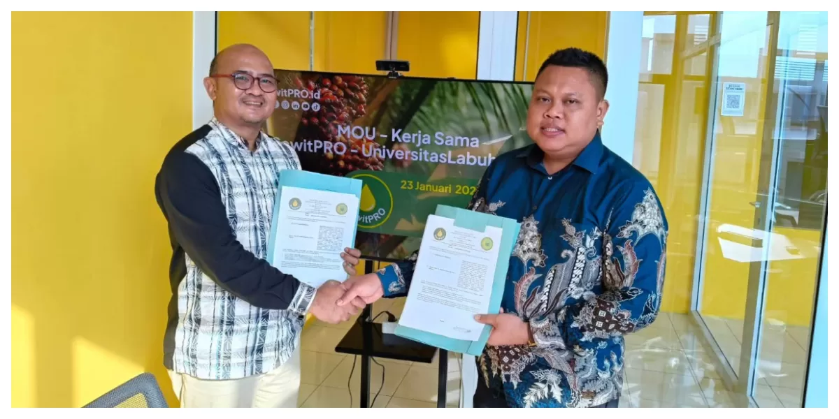 Keterangan foto : Teken MoU dengan PT Digital SawitPro,  Universitas Labuhanbatu Komit Tingkatkan SDM Lulusan (Realitasonline.id / Arif)